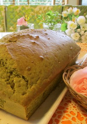 HMで抹茶あんこ☆パウンドケーキ♪簡単-レシピのメイン写真