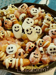 ハロウィン寄せ鍋-レシピのメイン写真
