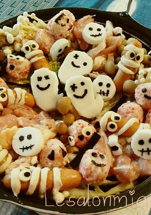 ハロウィン寄せ鍋-レシピのメイン写真