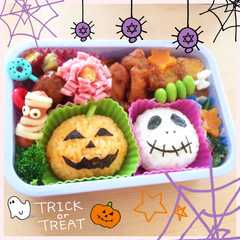 รูปของ にぎやか☆ハロウィンキャラ弁☆お弁当