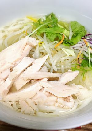 【紀文糖質0g麺】簡単ベトナムフォー-レシピのメイン写真