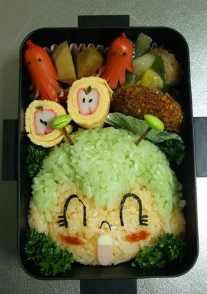 旦那⭐昭和キャラ弁ガッチャン-レシピのメイン写真