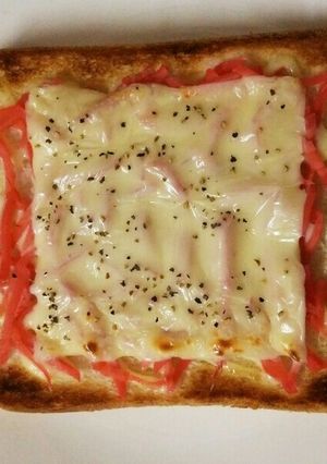 紅生姜☆マヨチーズトースト-レシピのメイン写真