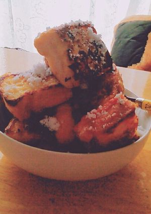 うまたんフレンチトースト(∩´∀`∩)-レシピのメイン写真