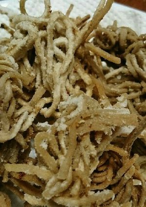 ゆで蕎麦のから揚げ♪-レシピのメイン写真