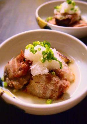 じゅわ～っと美味　豚バラとなすの揚げだし-レシピのメイン写真