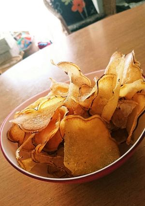フリフリ簡単♪甘ーいさつまいもチップス♡-レシピのメイン写真