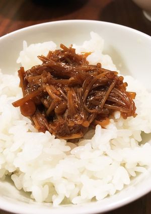 ごはんのお供に！なめたけ-レシピのメイン写真
