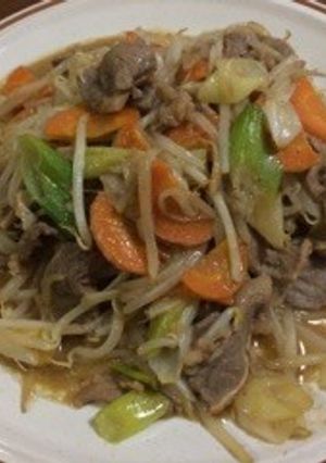 100円レシピ☆砂肝の野菜炒め-レシピのメイン写真