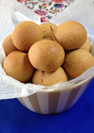 コロコロきな粉パン(全粒粉入り)-レシピのメイン写真