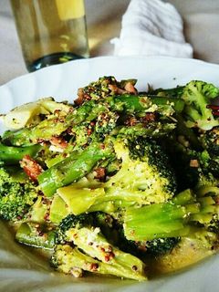 簡単ブロッコリーとアスパラの温サラダ-レシピのメイン写真