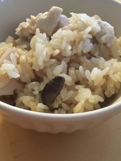 きのこと蓮根のおこわ-レシピのメイン写真