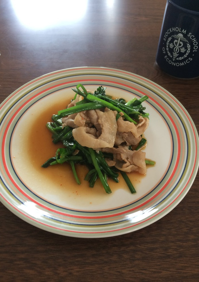 あっという間！ニラと豚肉の和風炒め-レシピのメイン写真