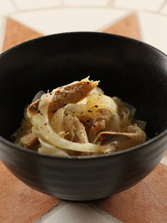 さんまと玉ねぎの和え物-レシピのメイン写真