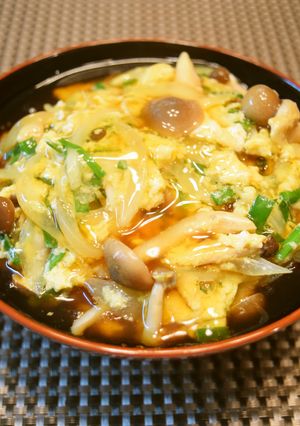 簡単☆あんかけニラ玉丼-レシピのメイン写真