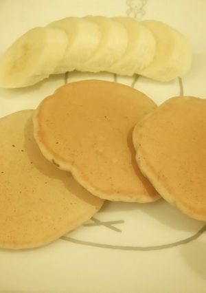 海外にて！手作りホットケーキ☆-レシピのメイン写真