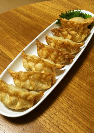 冬時期に美味しい♡海鮮揚げ餃子♪-レシピのメイン写真
