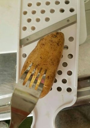 スライサーで手を切らない方法‼-レシピのメイン写真