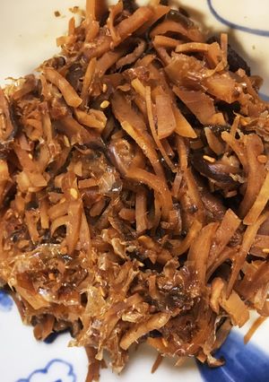圧力鍋で時短！生姜の佃煮-レシピのメイン写真