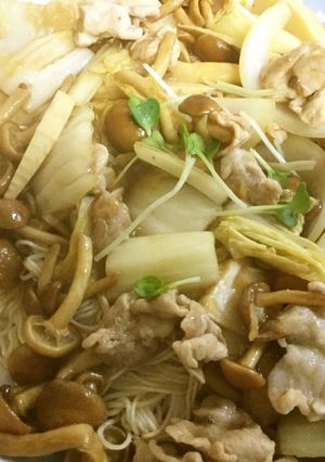そうめんのあんかけ焼きそば-レシピのメイン写真