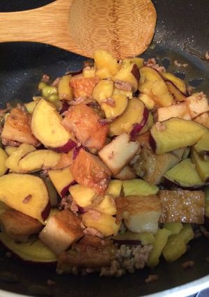 ご飯がすすむ！さつまいもの煮物-レシピのメイン写真