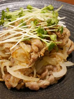 ヘルシー☆豚の胡麻炒め-レシピのメイン写真