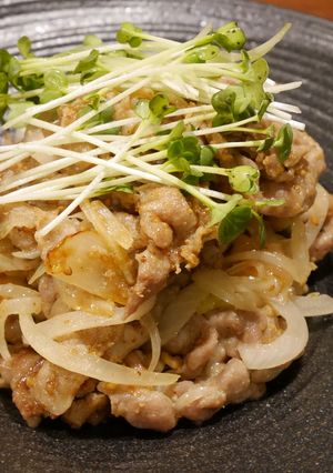 ヘルシー☆豚の胡麻炒め-レシピのメイン写真