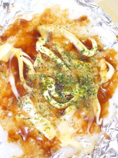 ●ご飯deお好み焼き!?●-レシピのメイン写真