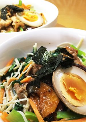 お野菜たっぷり！栄養満点ビビンバ丼-レシピのメイン写真