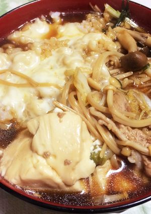 簡単すき焼き風リゾット-レシピのメイン写真