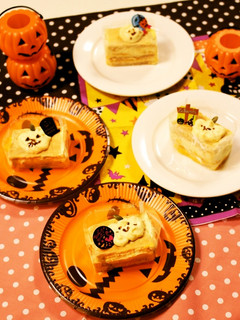 ハロウィンに♪かぼちゃのミルフィーユ-レシピのメイン写真