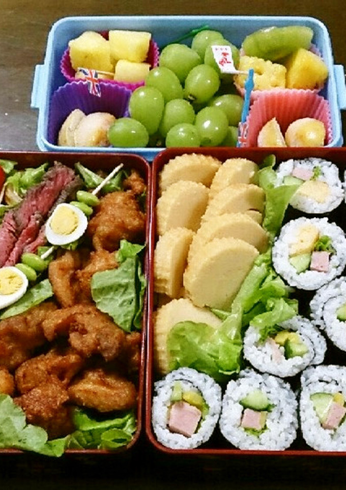 運動会のお弁当2016♪-レシピのメイン写真