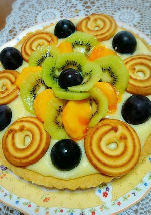 **ホットケーキミックスで簡単タルト**-レシピのメイン写真