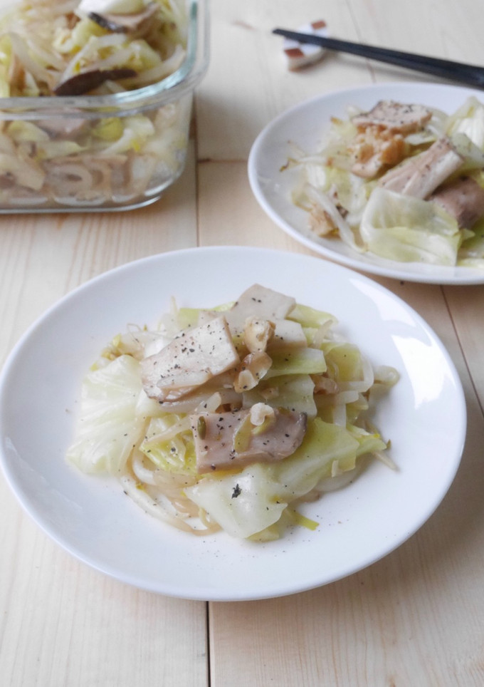 作り置きにも！キノコとくるみの野菜炒め-レシピのメイン写真