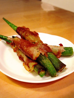オクラの肉巻き♪-レシピのメイン写真