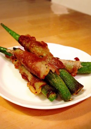 オクラの肉巻き♪-レシピのメイン写真