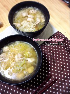 煮麺✿余ったお素麺を使って✿-レシピのメイン写真