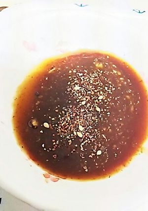 七味唐辛子入りすりごまとんかつソース-レシピのメイン写真