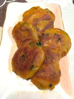 かぼちゃの煮物でかぼちゃ団子-レシピのメイン写真
