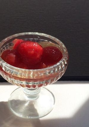 プチトマトの和風ゼリー寄せ-レシピのメイン写真
