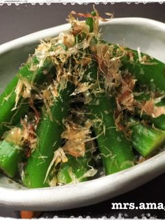 あごだしつゆで簡単♬オクラの煮びたし-レシピのメイン写真