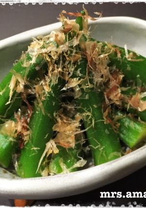 あごだしつゆで簡単♬オクラの煮びたし-レシピのメイン写真