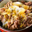 ダシダで☆とろ~り玉子とじ牛丼