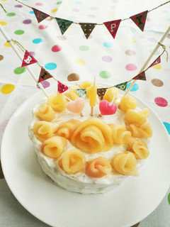 1歳誕生日☆スイートポテトケーキ-レシピのメイン写真