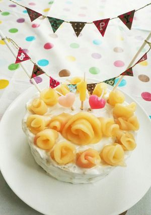 1歳誕生日☆スイートポテトケーキ-レシピのメイン写真
