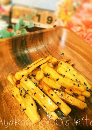 簡単！ハニーorメープル塩バター大学芋-レシピのメイン写真