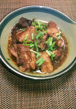 とろっとスジ肉の赤ワイン煮こみ(圧力鍋)-レシピのメイン写真