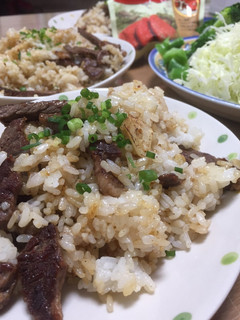 ステーキチャーハン-レシピのメイン写真