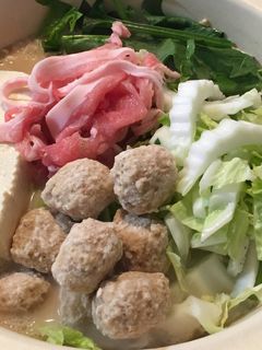 あごだしつゆで豆乳鍋-レシピのメイン写真