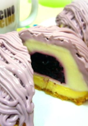 カシスとチーズのモンブラン-レシピのメイン写真